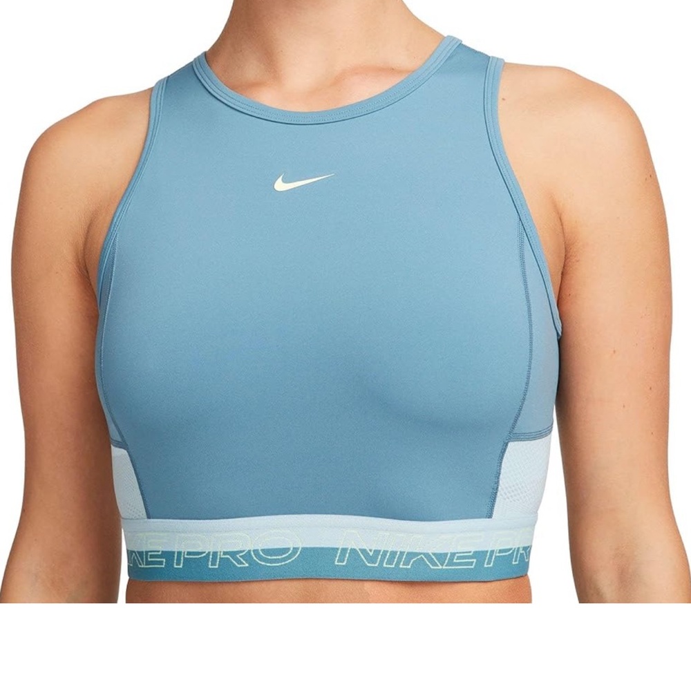 Nike Pro Dri-FIT Women's Cropped Training Tank🩵💙
